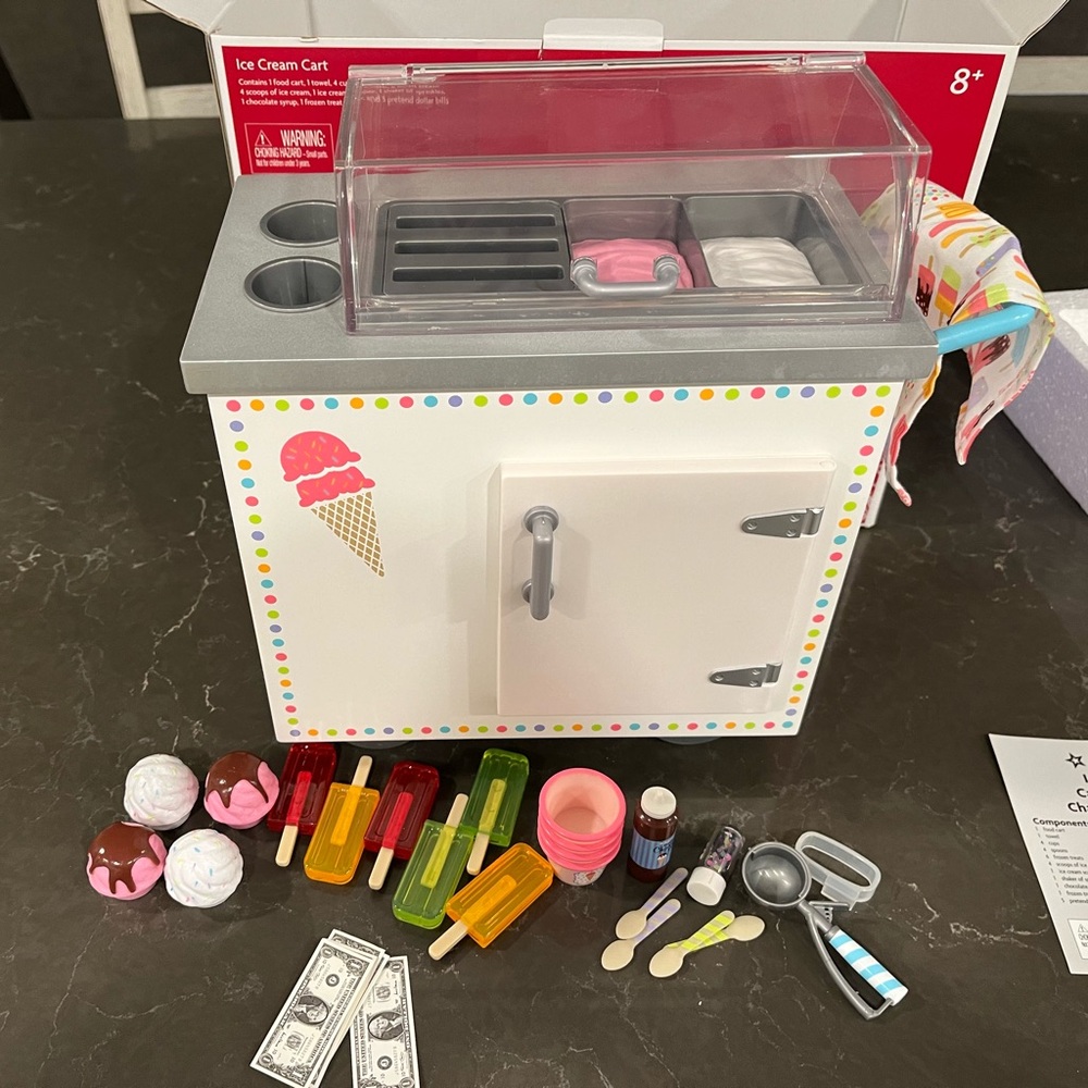 American Girl Ice Cream Cart